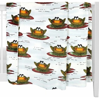 Bellatex Detská prikrývka Ella Žaba