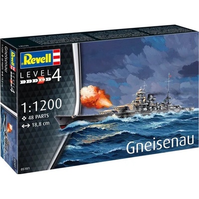 Revell Battleship Gneisenau štartovacia sada 1:1200