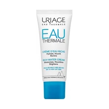 Uriage Eau Thermale Rich Water Cream мицеларна вода за отстраняване на грим за нормална/смесена кожа 40 ml