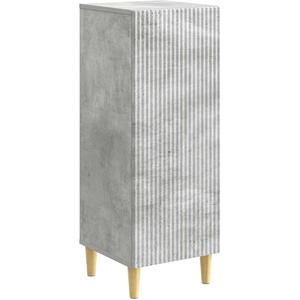 vidaXL Служебен шкаф Бетонно сиво 33 x 34, 5 x 90 см (894598)