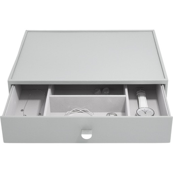 Stackers Ковчеже за бижута Stackers Pebble дълбоко с чекмедже supersize каменносиво (75816)