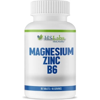 HS LABS - magnesium, zinc, vitamin b6 - 90 tablets