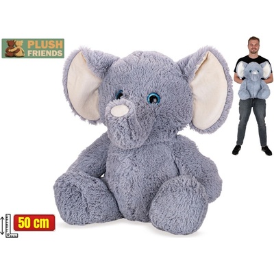Mikro trading Plush Friends Slon 50cm sediaci