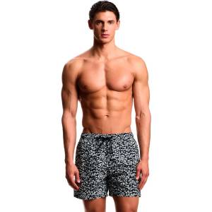 Giorgio Armani Бански гащета Emporio armani EM000583_AF20440 swimming shorts - Black (Eagle Arm Blue / Steel)