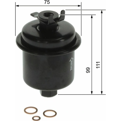 Palivový filter BOSCH 0 450 905 916