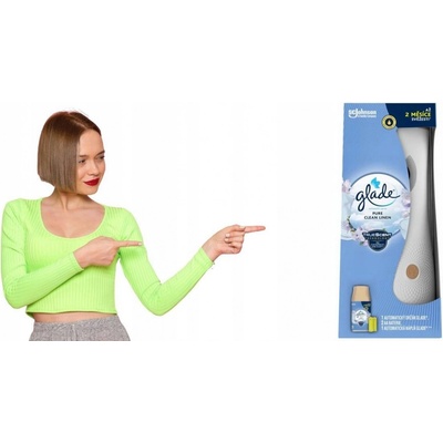 Glade Pure Clean Linen automatický osvěžovač vzduchu 269 ml