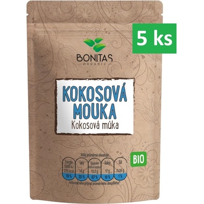 Bonitas BIO Kokosová múka 5 x 250 g
