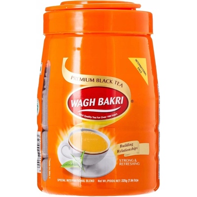 Wahg Bakri Čierny granulovaný čaj 225 g