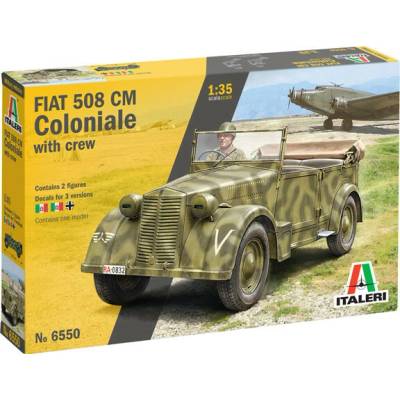 Italeri Fiat 508 CM Coloniale with Figures 1:35