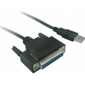 PremiumCord USB cable for printer, USB to parallel port