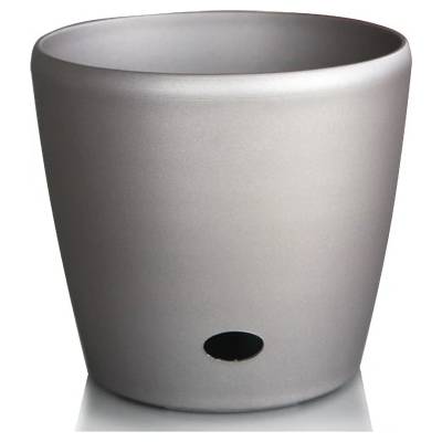 HORECANO Саксия кръгла 22 х 20см - Сива (019749)