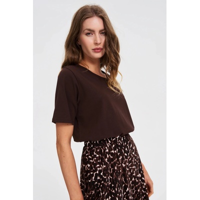 Moodo Тъмнокафяв топ Moodo Moodo | Kafyav | ЖЕНИ | XS