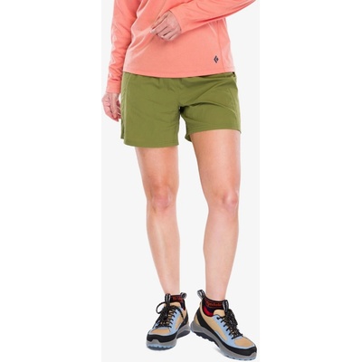 Black Diamond turistické kraťasy dámské Sierra LT Shorts crag green