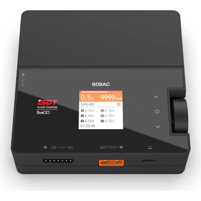 ISDT Charger 608AC DC 200W/AC 50W Smart – Hledejceny.cz