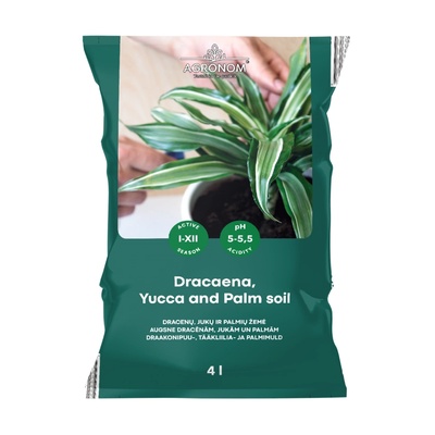 Seklos Почва за Драцена, Юка и Палма Dracaena, Yucca and Palm soil - 4 л