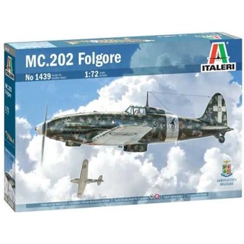 Italeri Комплект модел самолет 1439 - MC 202 Folgore (1: 72)