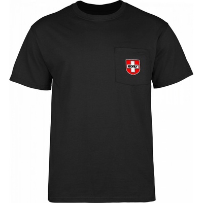 Bones SWISS Shield POCKET TEE Black