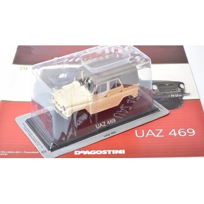 DeAgostini UAZ 469Legendás Autói časopis s modelem 1:43