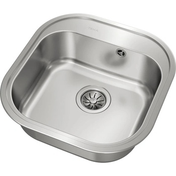 Teka Stylo 1C МИКРОЛЕН Иноксова мивка за вграждане, микролен, за шкаф със светъл отвор 45 см (М.540.МСО)