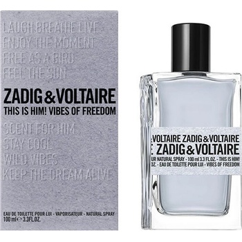 Zadig & Voltaire This is Him! Vibes of Freedom toaletná voda pánska 100 ml tester