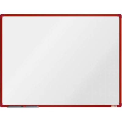 boardOK Magnetická tabule 120 x 90 červený rám