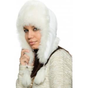 Vodo Шапка от кожа Унисекс уайт (v0429-724)