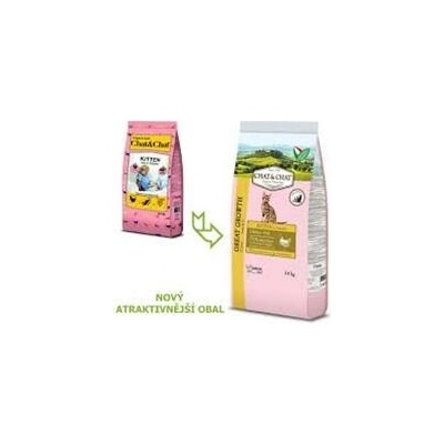 Chat & Chat Great Growth Kitten Chicken 14 kg