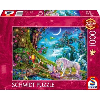Schmidt Spiele Пъзел Schmidt от 1000 части - Вечер на лунна светлина (59790)