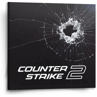 Sablio Obraz Counter Strike 2 Průstřel - 50x50 cm