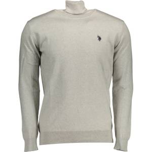 U. S. POLO Мъжки пуловер us gray, Цвят Сиво (62828-48847_grigio_188)