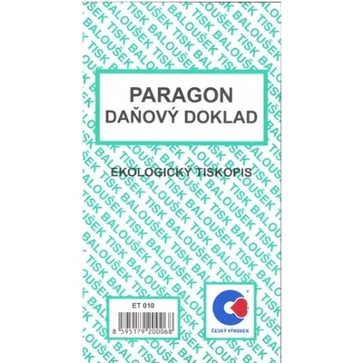 Baloušek Tisk ET010 Paragon daňový doklad