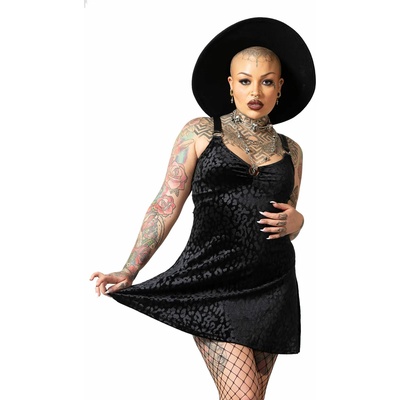 KILLSTAR дамска рокля KILLSTAR - Cool Cat- Черен - KSRA006165