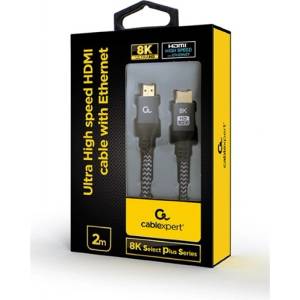 Gembird Cablexpert FLAT кабел HDMI - HDMI 8K 60Hz M/M 2m CCB-HDMI8K-2M (CCB-HDMI8K-2M)