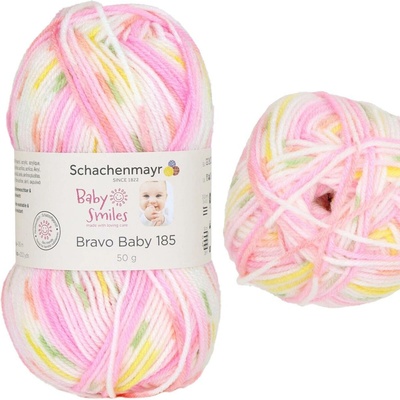 Schachenmayr BABY SMILES - BRAVO BABY 185 - MELÍR - DĚTSKÁ, AKRYL Baby smiles - bravo baby 185 melír: Melír 00196