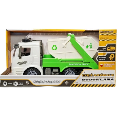 Stavebné auto s poľským hlasovým modulom - 1 kus