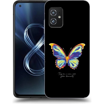 Picasee silikónové Asus Zenfone 8 ZS590KS - Diamanty Black čiré