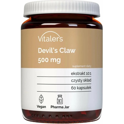 Vitaler's Diablov pazúr 500 mg 60 kapsúl