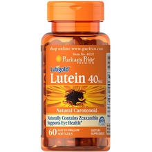 Puritan's Pride Luteín 40 mg očný Vitamín 60 kapsúl