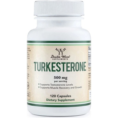 Double Wood Supplements Tуркестерон 50 mg 120 капсули | Double Wood (ZF1P DW)