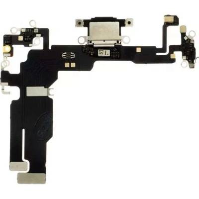 iPhone 15 Flex Kabel vč. Dobíjecího Konektoru Black