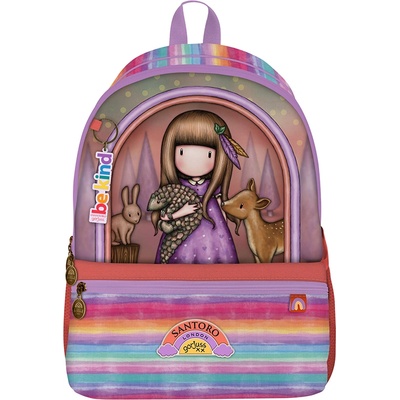 Santoro Ученическа раница Santoro Gorjuss - Be Kind To All Creatures, с 1 отделение (1201GJ01)