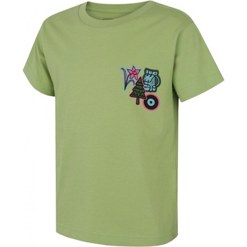 Husky Tee Patch light green