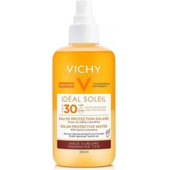Image 1 of Vichy Слънцезащитна вода SPF 30 - за подобряване на тена , Vichy Ideal Soleil Protective Solar Water Enhanced Tan SPF30 200ml
