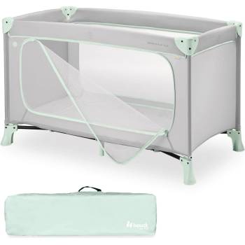 Hauck travel cot baby with XL play opening, Dream N Play Plus Dusty Mint - 600993