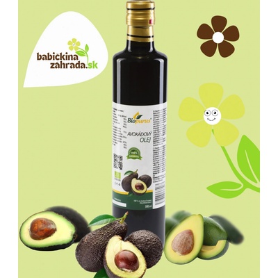 Biopurus Bio Avokádový olej 0,5 l