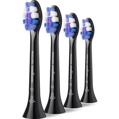 Philips Стандартни глави за звукова четка за зъби Philips Sonicare Sensitive , 4 броя, Цвят Черен (HX6054/88)