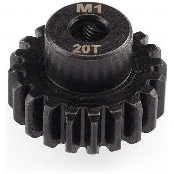 RUDDOG Пиньон 20 зъба модул 1 стъпка 20T Modul 1 Steel Pinion RP-0040 (RP-0040)
