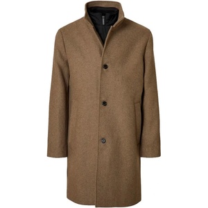 SELECTED Палто Selected Rainar coat - Brown (Fallen Rock / Melange)