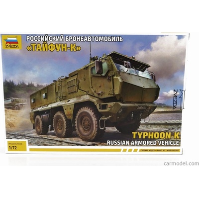 Zvezda Kamaz Typhoon K Military Tank Truck 2014 1:72