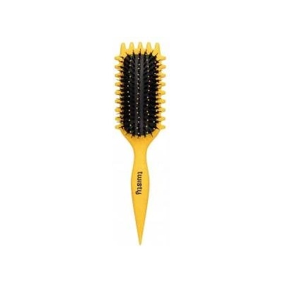 Inebrya TWISTY_The Curl You Want innovative brush for curly and wavy hair Yellow